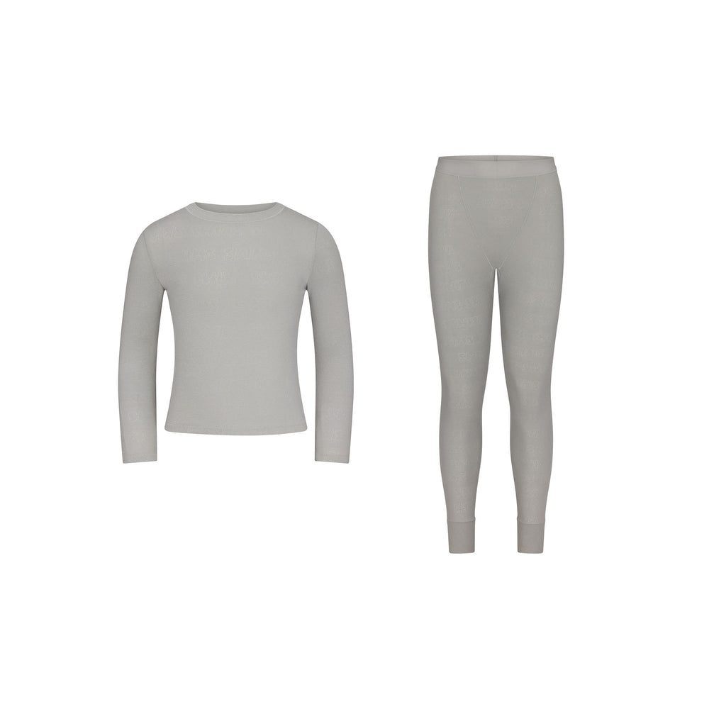 Skims LOGO POINTELLE SET Kinderen Lichtgrijs | JEQ-716542
