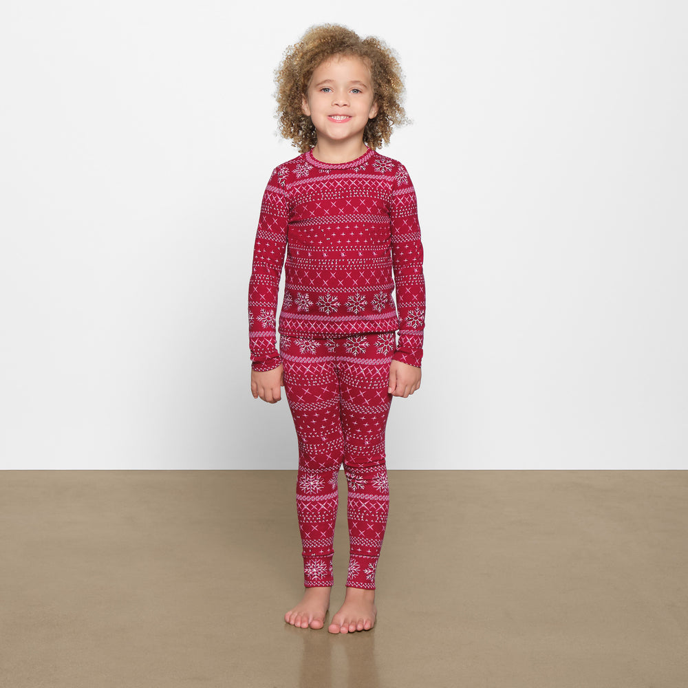 Skims LOGO POINTELLE SET Kinderen Rood | WTL-328651