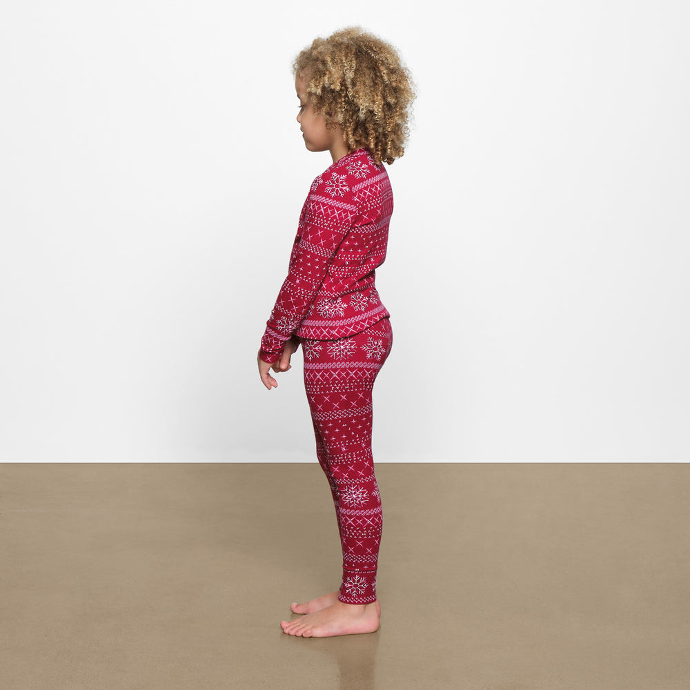 Skims LOGO POINTELLE SET Kinderen Rood | WTL-328651