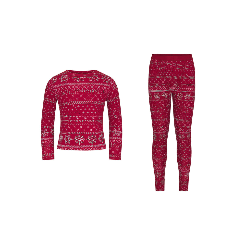 Skims LOGO POINTELLE SET Kinderen Rood | WTL-328651