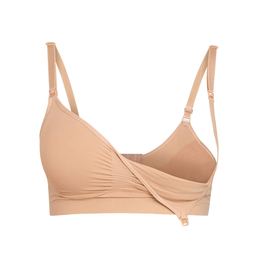 Skims MATERNITY NURSING SCULPTING BRA Maternity Shapewear Beige | IGK-902481