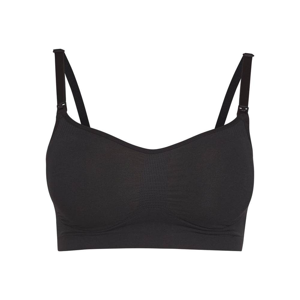 Skims MATERNITY NURSING SCULPTING BRA Maternity Shapewear Zwart | OIW-642089