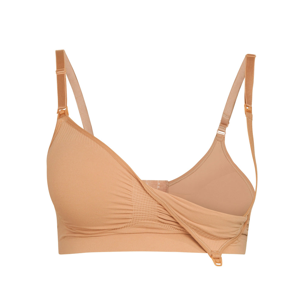 Skims MATERNITY NURSING SCULPTING BRA Maternity Shapewear Beige | TEX-705186