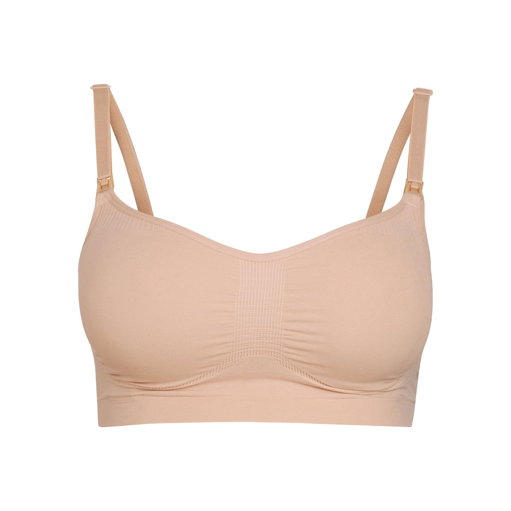 Skims MATERNITY NURSING SCULPTING BRA Maternity Shapewear Beige | UOZ-067385