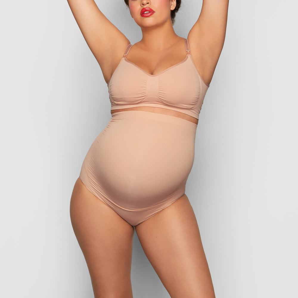 Skims MATERNITY SCULPTING HIGH WAIST BRIEF Maternity Shapewear Abrikoos | CHA-396085
