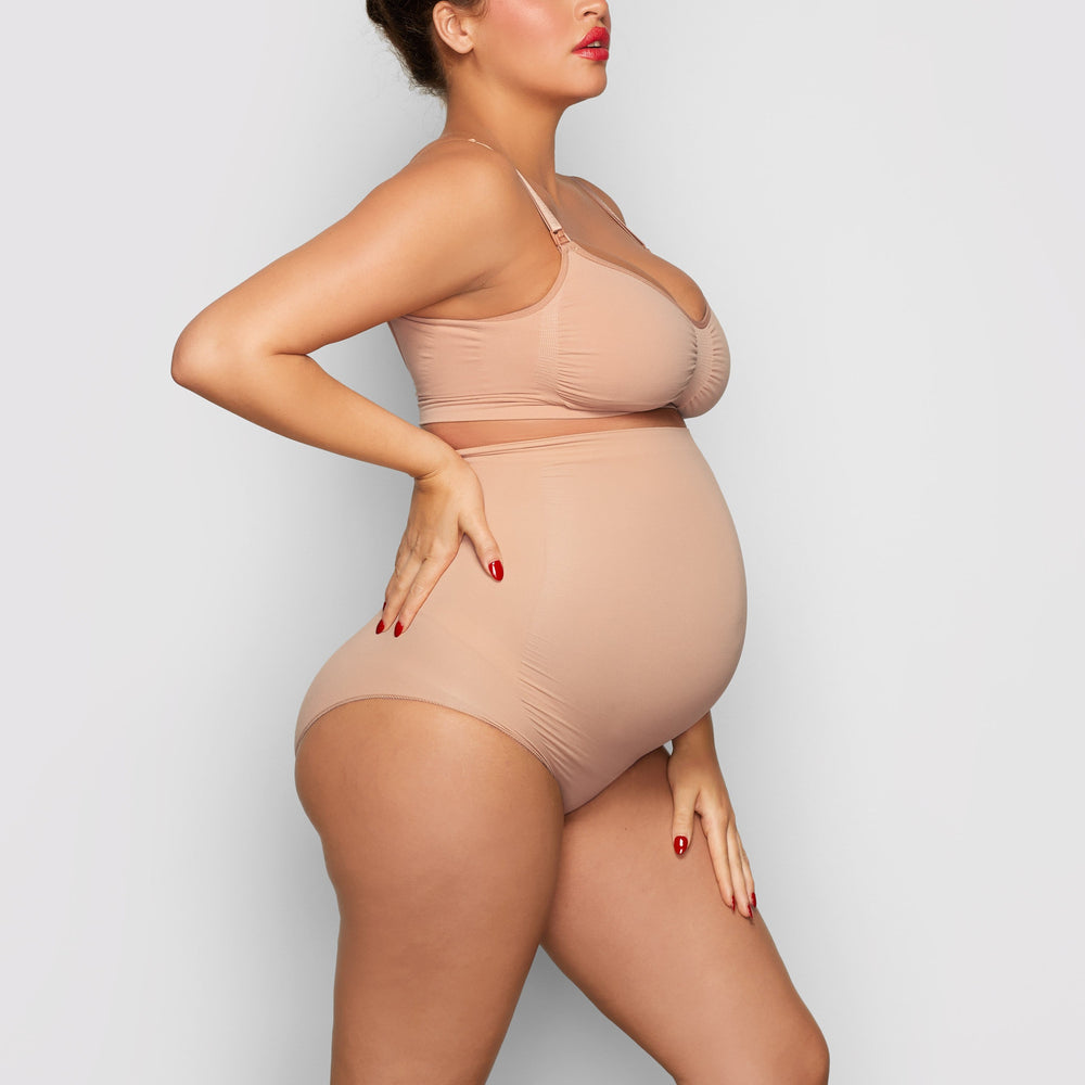 Skims MATERNITY SCULPTING HIGH WAIST BRIEF Maternity Shapewear Abrikoos | CHA-396085