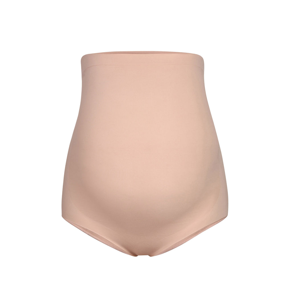 Skims MATERNITY SCULPTING HIGH WAIST BRIEF Maternity Shapewear Beige | CJV-841327