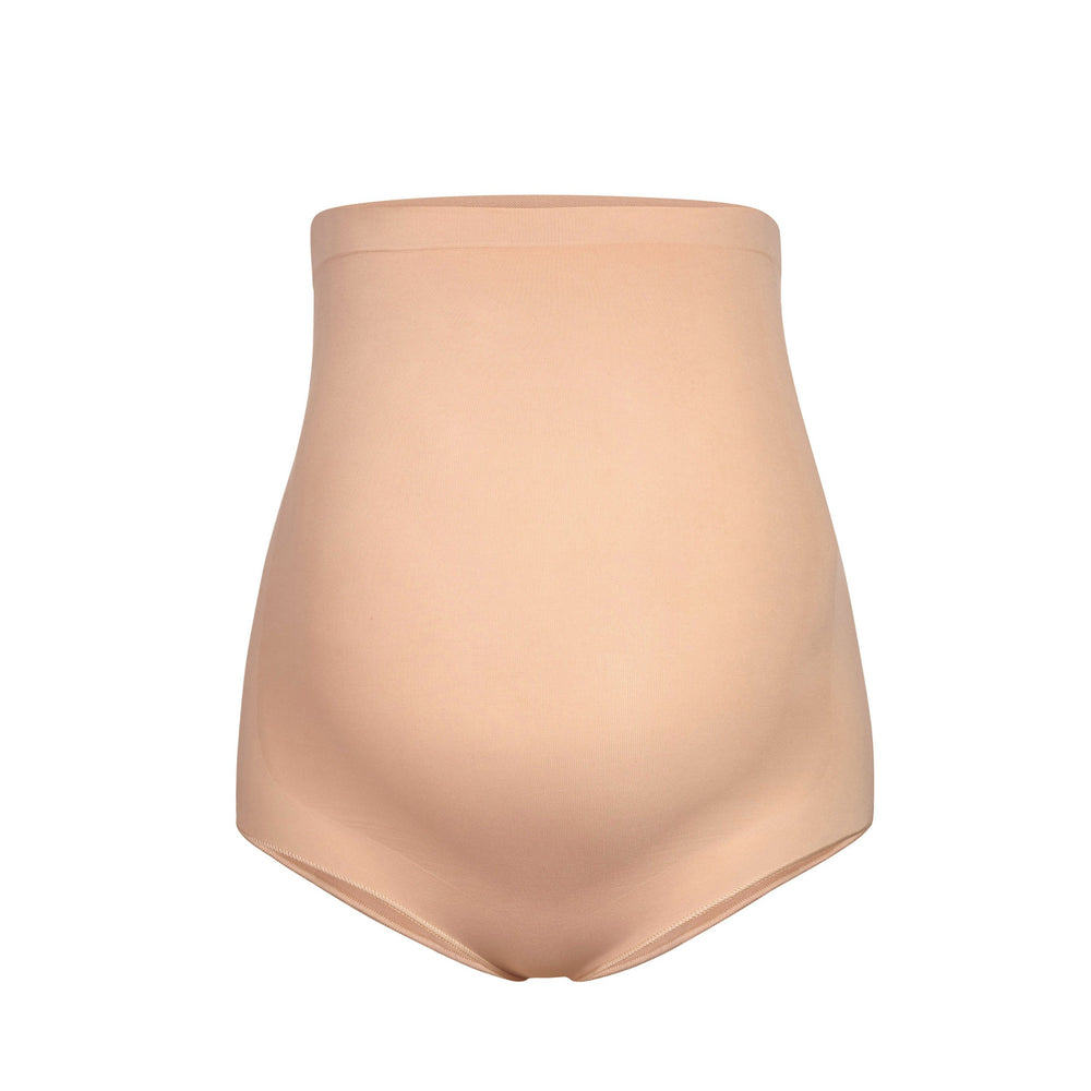 Skims MATERNITY SCULPTING HIGH WAIST BRIEF Maternity Shapewear Beige | RGU-741260