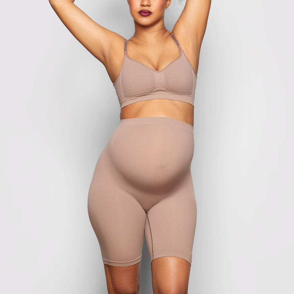 Skims MATERNITY SCULPTING SHORT MID THIGH Maternity Shapewear Bruin | ABZ-324695