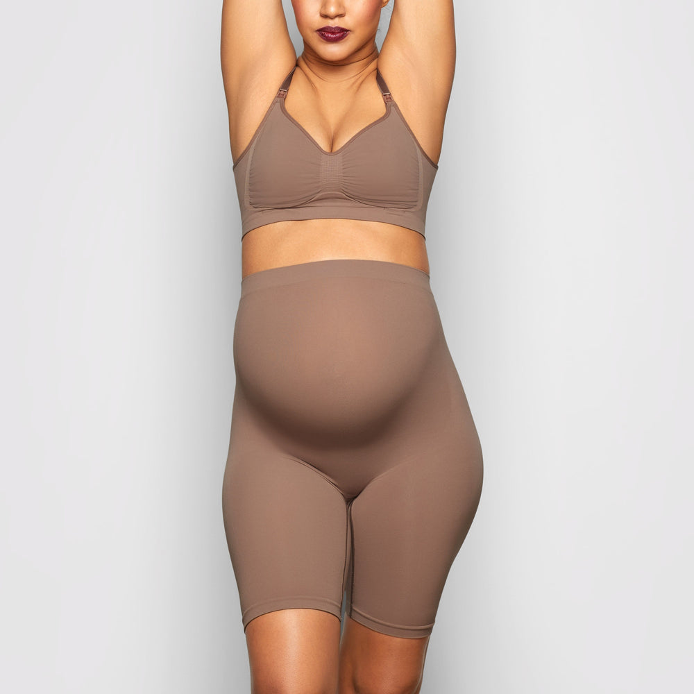 Skims MATERNITY SCULPTING SHORT MID THIGH Maternity Shapewear Abrikoos | GFJ-652084