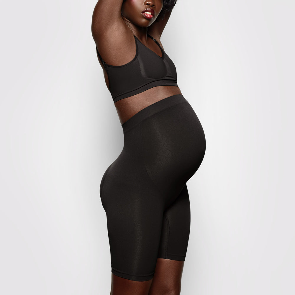 Skims MATERNITY SCULPTING SHORT MID THIGH Maternity Shapewear Zwart | LCF-347692