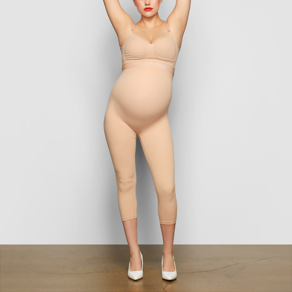 Skims MATERNITY SOLUTIONWEAR TIGHT Maternity Shapewear Beige | PSV-790862