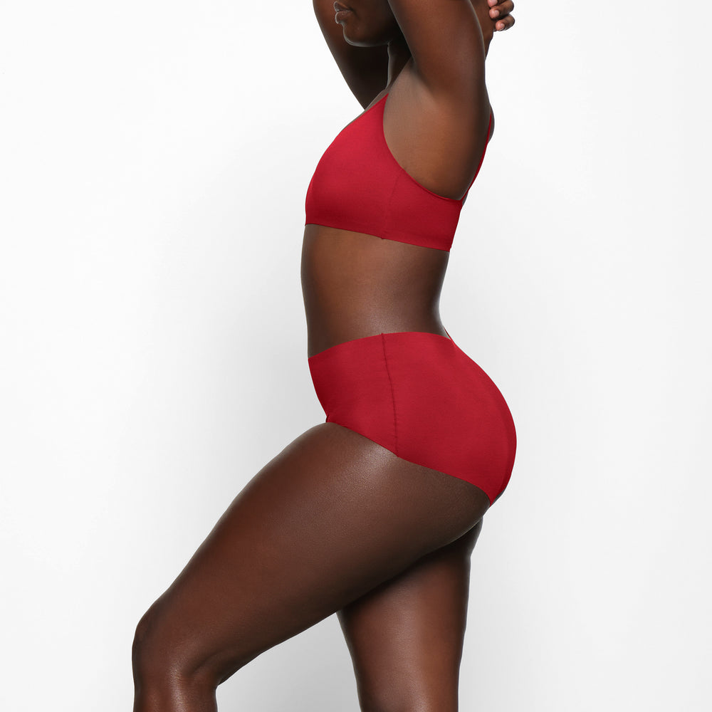 Skims NAKED Boy Short Donkerrood | QDJ-169570