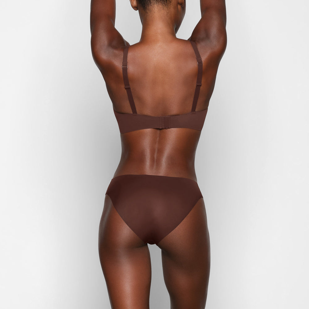 Skims NAKED Plunge Bra Chocola | TRI-649385