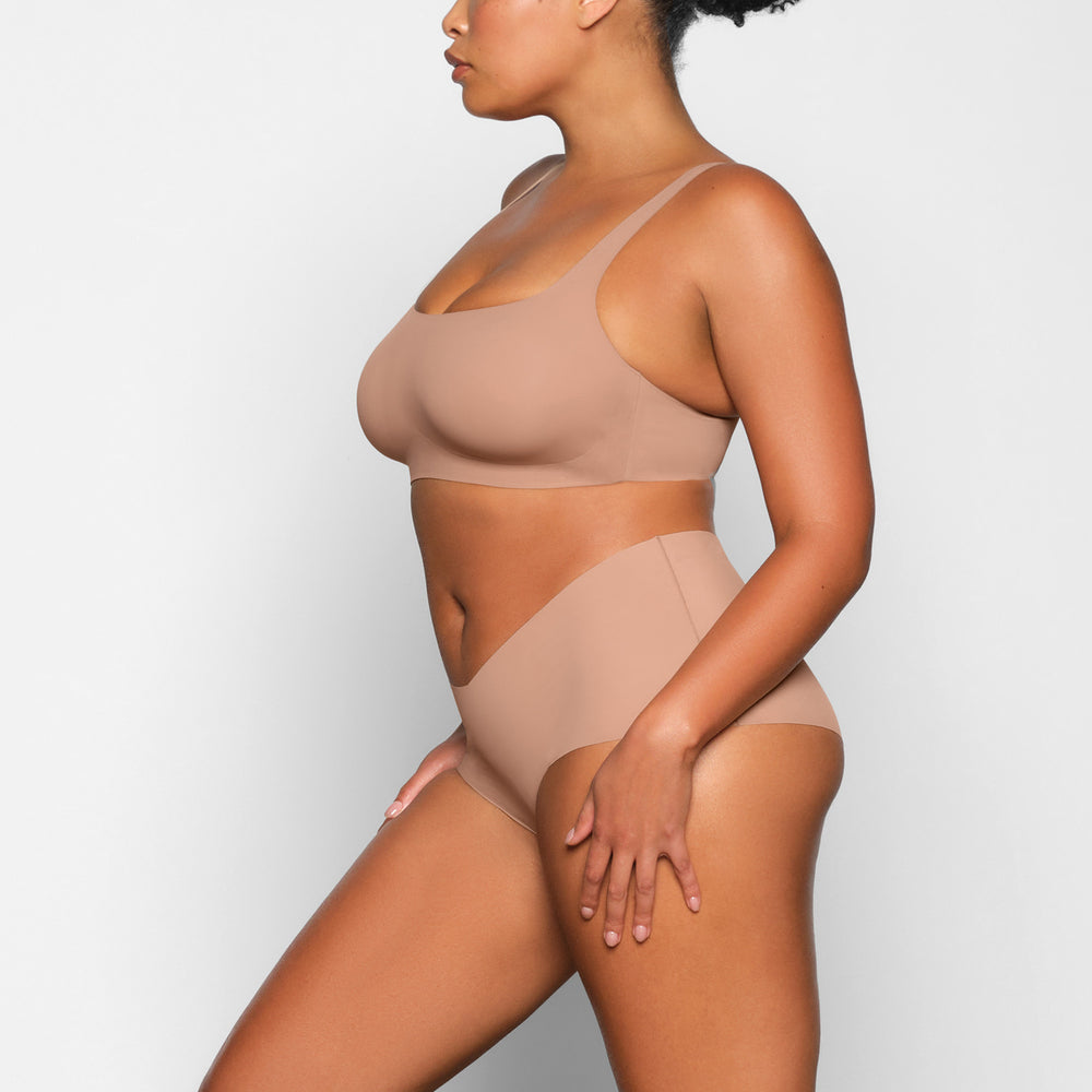 Skims NAKED Scoop Neck Bra Abrikoos | QSZ-057291