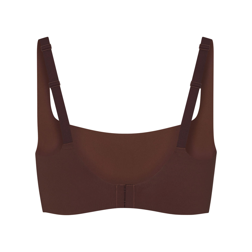 Skims NAKED Scoop Neck Bra Chocola | ZJO-340758
