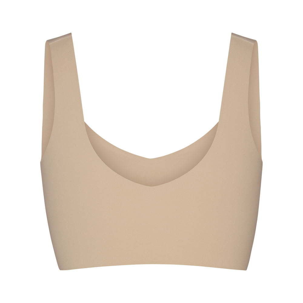 Skims NAKED TANK Plunge Bra Bruin | BRZ-138069