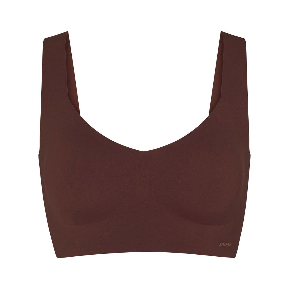 Skims NAKED TANK Plunge Bra Chocola | EON-635749