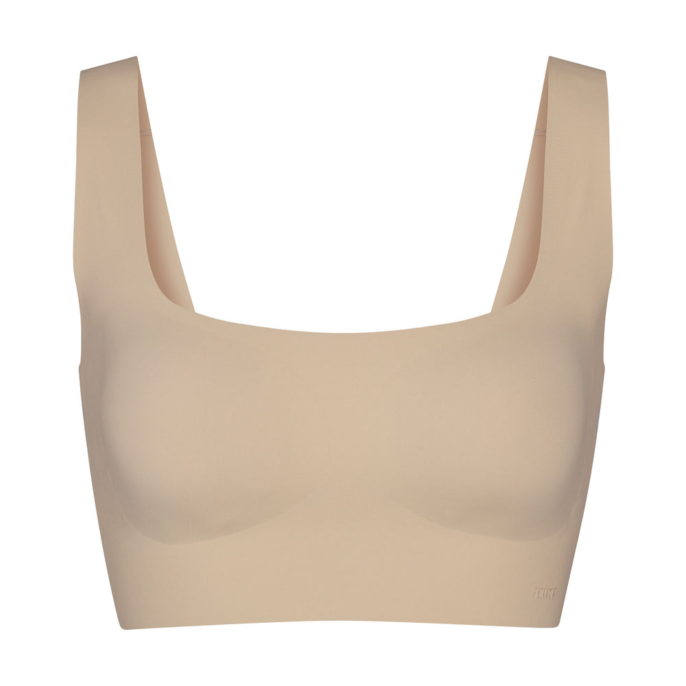 Skims NAKED TANK Scoop Neck Bra Bruin | PZU-079456