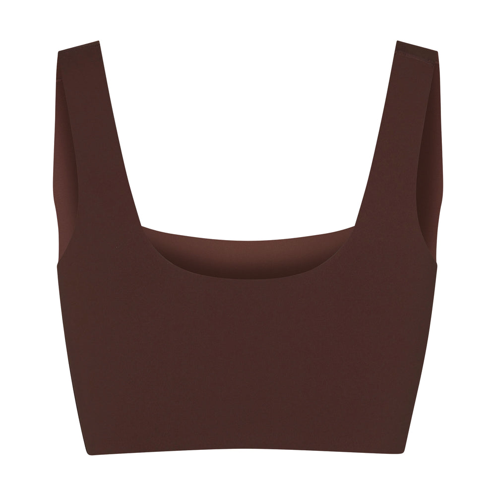 Skims NAKED TANK Scoop Neck Bra Chocola | XUV-957106