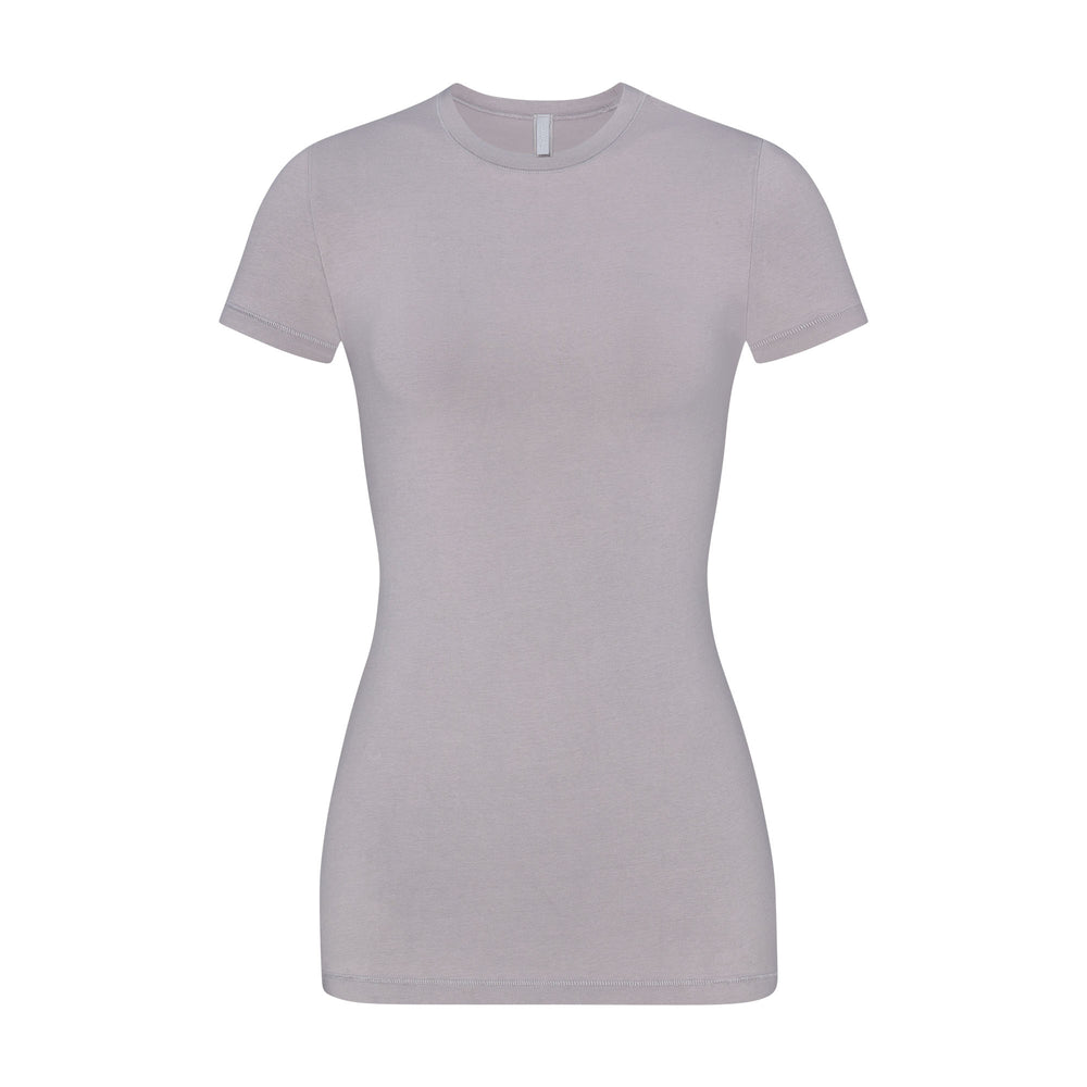 Skims NEW VINTAGE LONG T-shirt Zilver | EVZ-971564