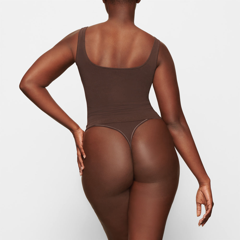 Skims NEW VINTAGE SCOOP NECK Tank Chocola | HDM-415980