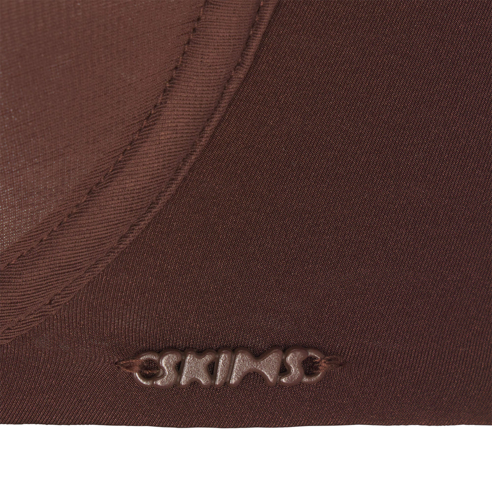 Skims NO SHOW MOLDED UNLINED Balconette Bra Chocola | YCM-657394