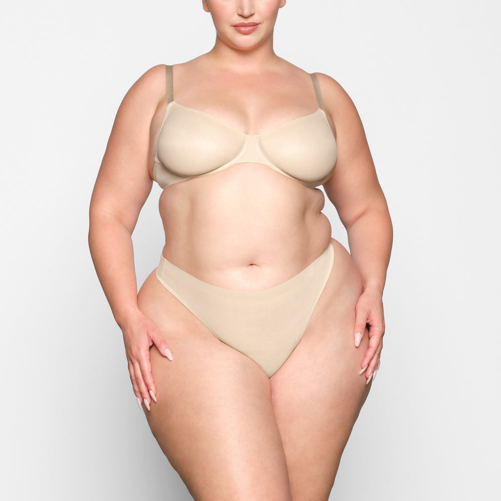 Skims NO SHOW MOLDED UNLINED Demi Bra Bruin | OXG-980657