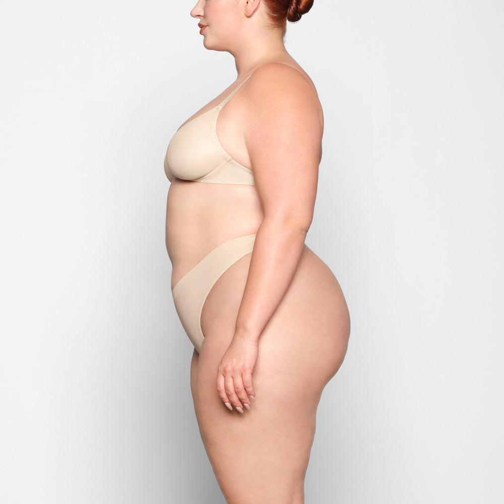 Skims NO SHOW MOLDED UNLINED Demi Bra Bruin | OXG-980657