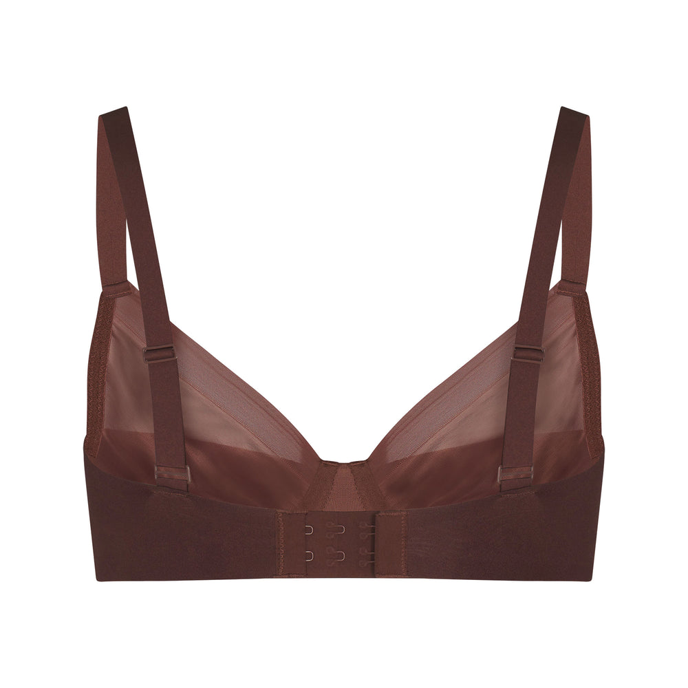 Skims NO SHOW MOLDED UNLINED Demi Bra Chocola | SVJ-318067