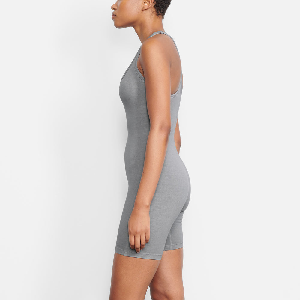 Skims OUTDOOR Mid Thigh Bodysuit Grijs | MZE-874521
