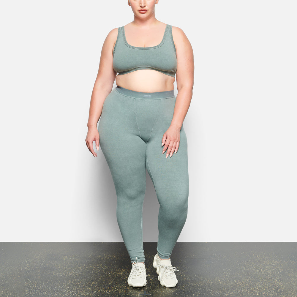 Skims OUTDOOR SEAMED Leggings Blauw | AWC-271436