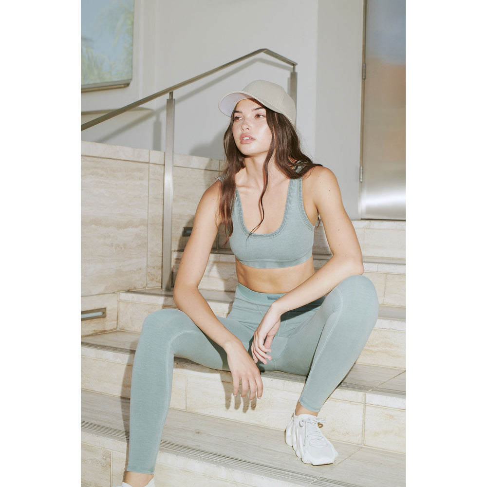 Skims OUTDOOR SEAMED Leggings Blauw | AWC-271436
