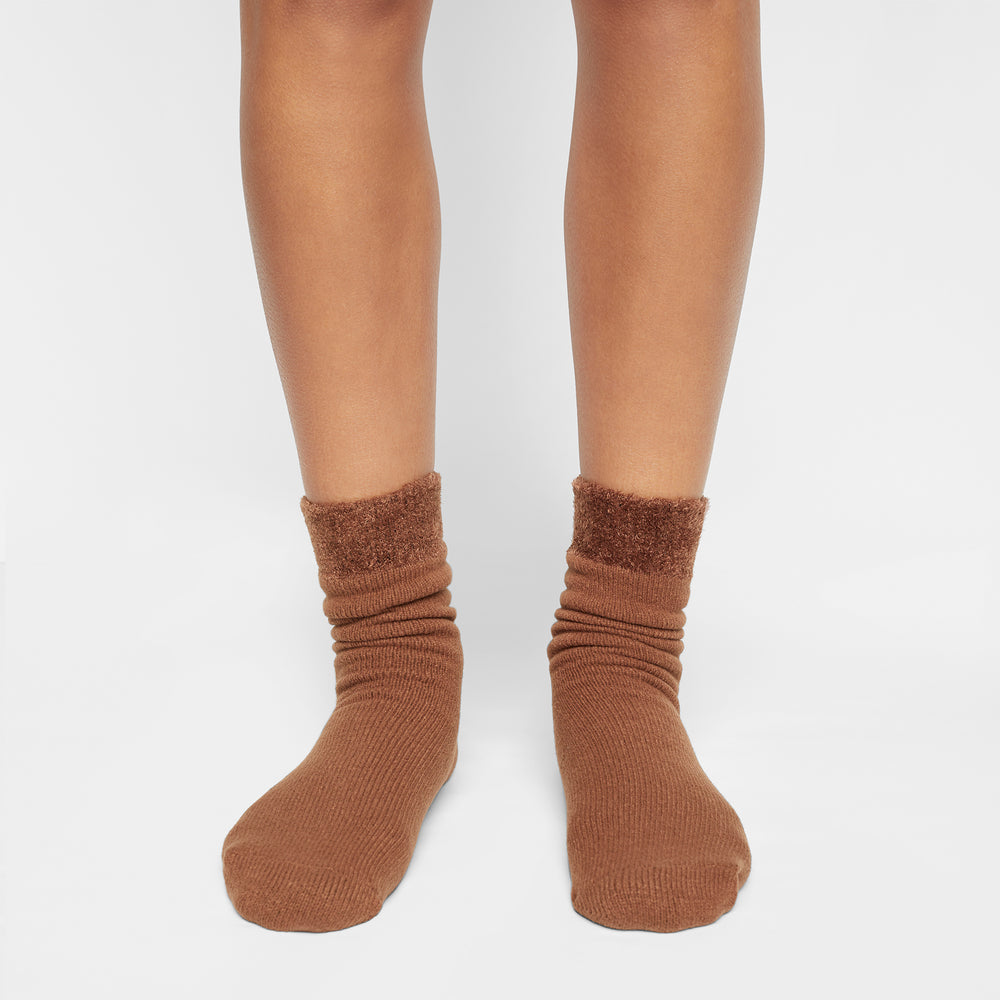 Skims PLUSH Sokken Abrikoos | BGI-821794