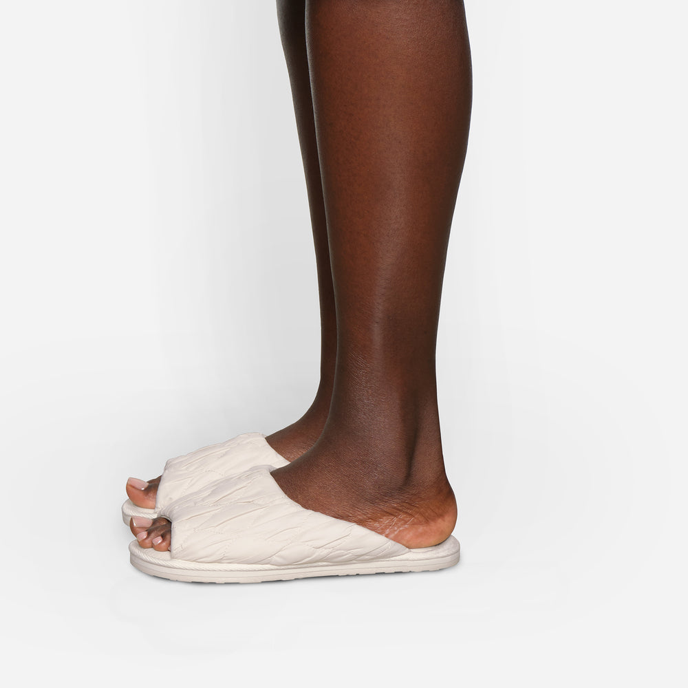 Skims QUILTED Pantoffels Wit | NRD-608971