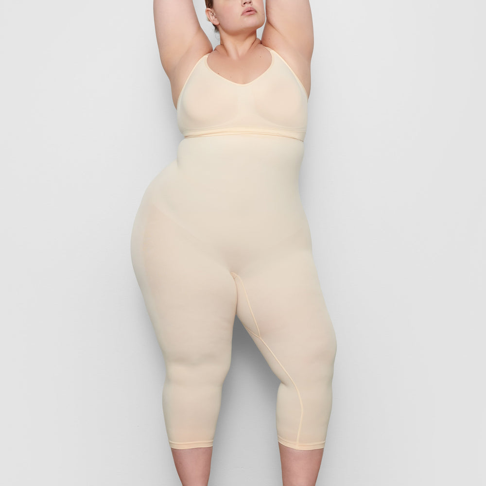 Skims SCULPTING BELOW THE KNEE Leggings Bruin | DTW-935067