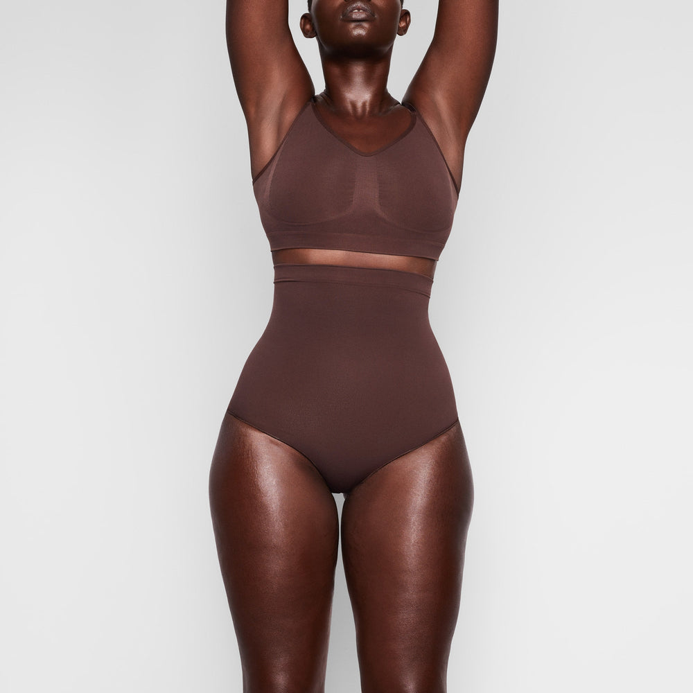 Skims SCULPTING HIGH WAIST Brief Chocola | FXJ-075162