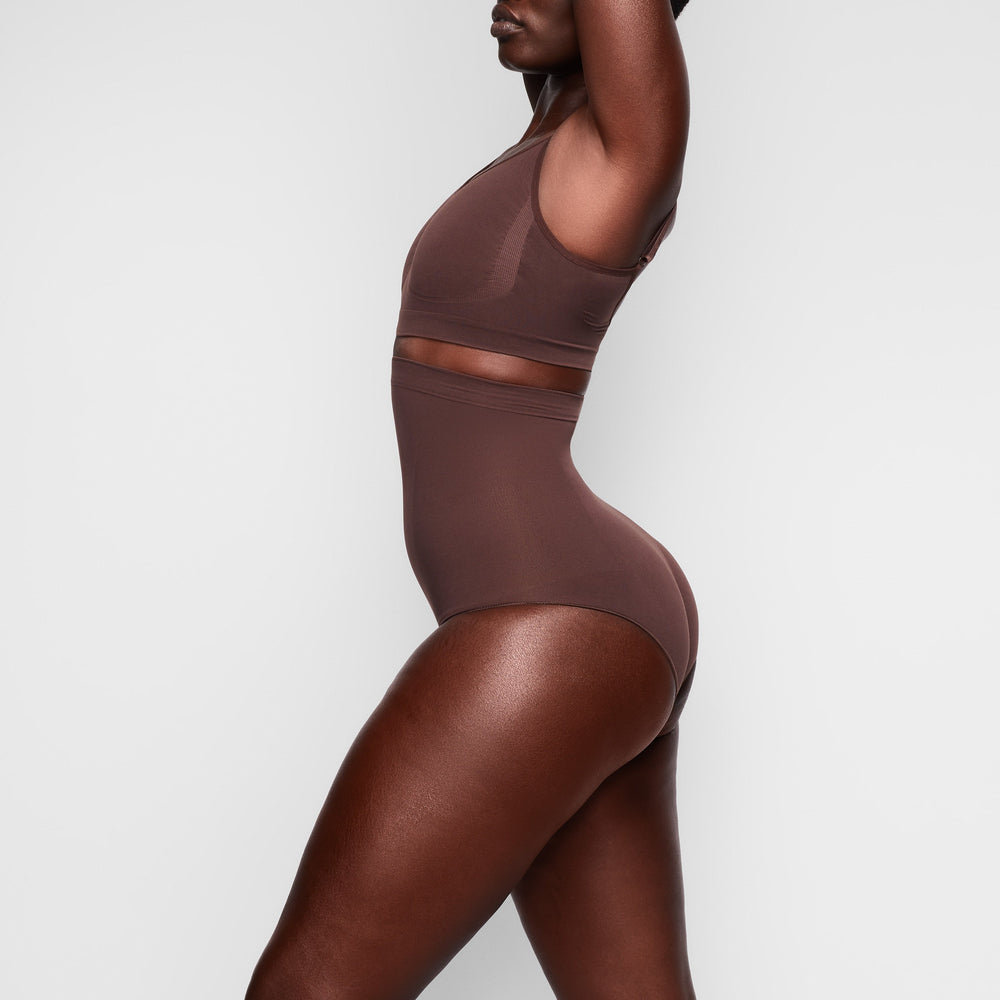 Skims SCULPTING HIGH WAIST Brief Chocola | FXJ-075162