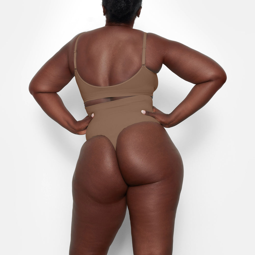 Skims SCULPTING HIGH WAIST Thong Abrikoos | KMY-128406