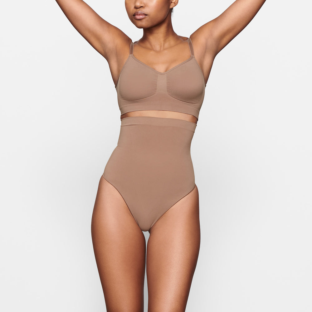 Skims SCULPTING HIGH WAIST Thong Abrikoos | LUN-142685