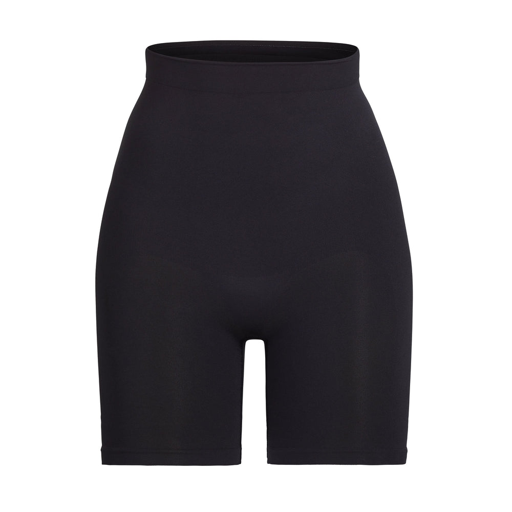 Skims SCULPTING MID THIGH W/ OPEN GUSSET Korte Broek Zwart | MHB-654708