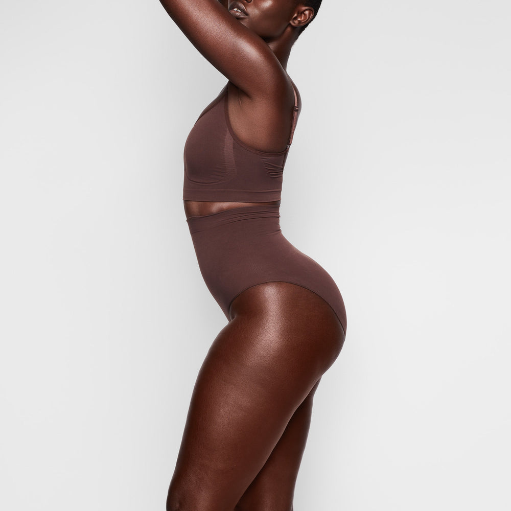 Skims SCULPTING MID WAIST Brief Chocola | TRF-289174