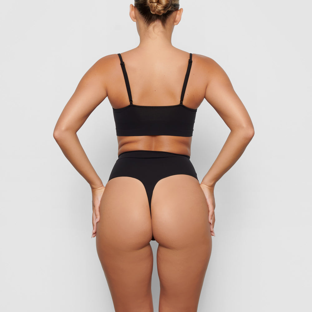 Skims SCULPTING SCOOP NECK Bralette Zwart | BPM-257691