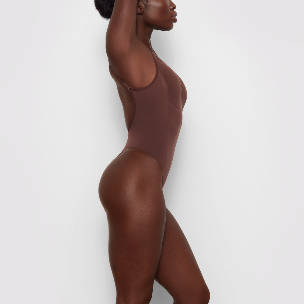 Skims SEAMLESS SCULPT BODYSUIT Low Back Bodysuit Chocola | BSX-452093