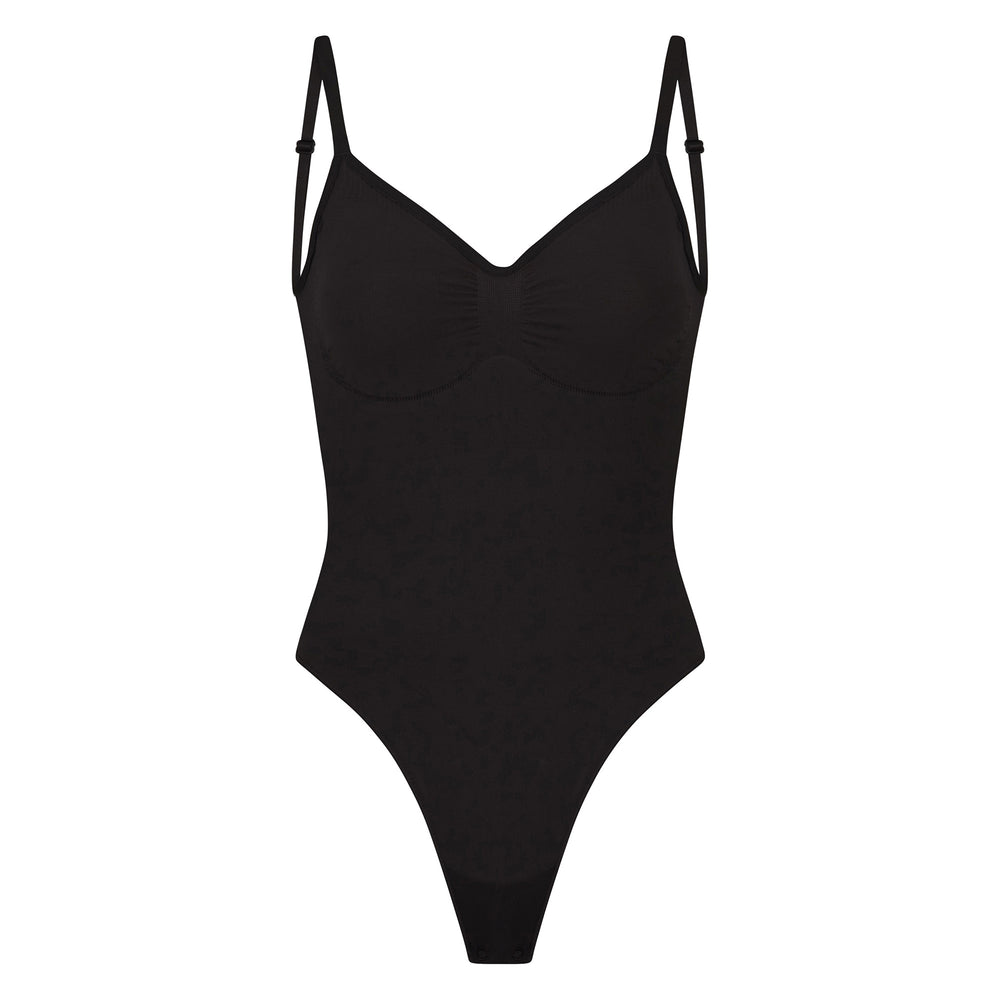 Skims SEAMLESS SCULPT BODYSUIT Low Back Bodysuit Zwart | UYK-064157