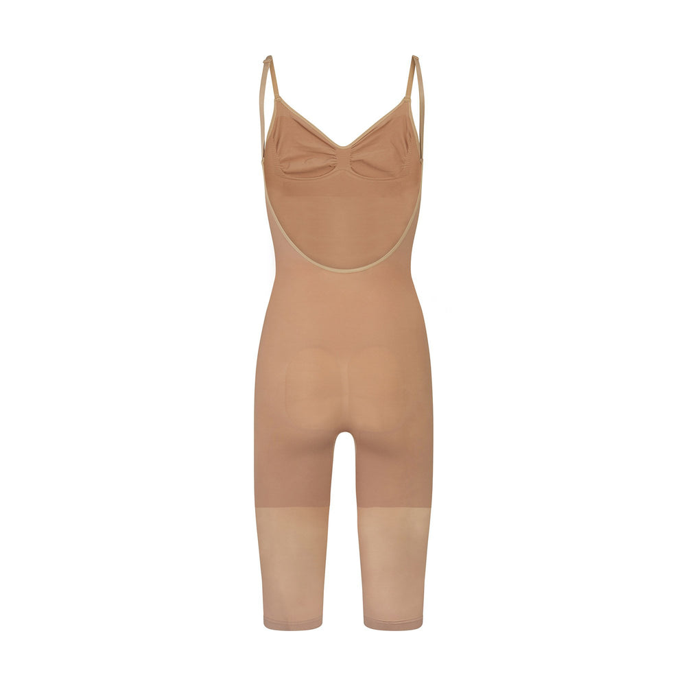 Skims SEAMLESS SCULPT WITH HOSIERY LEG Low Back Bodysuit Abrikoos | REP-420591