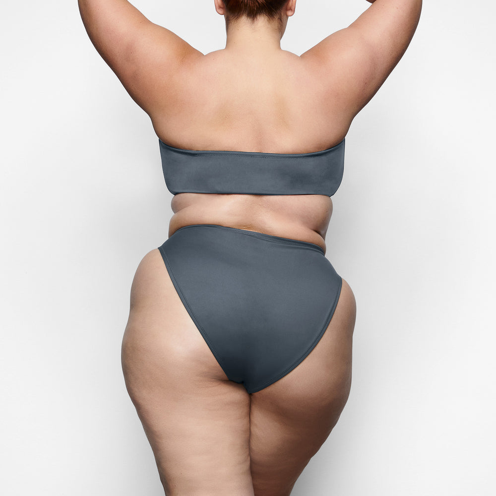 Skims SHAPING SWIM BANDEAU BIKINI TOP Two Pieces Diepgrijs | XTB-840765