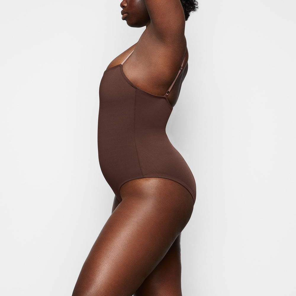 Skims SHAPING SWIM CAMI One Piece Chocola | DPN-356421