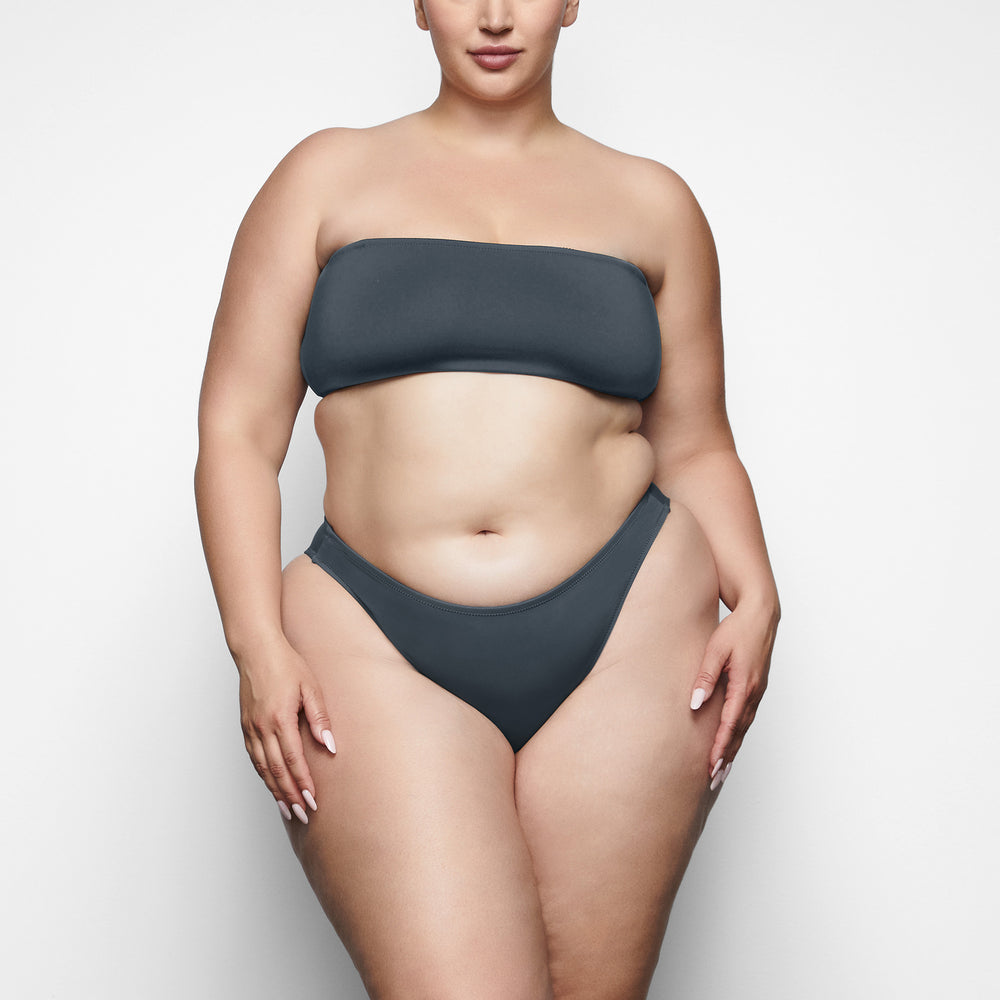 Skims SHAPING SWIM DIPPED BIKINI BOTTOM Two Pieces Diepgrijs | JZG-420385