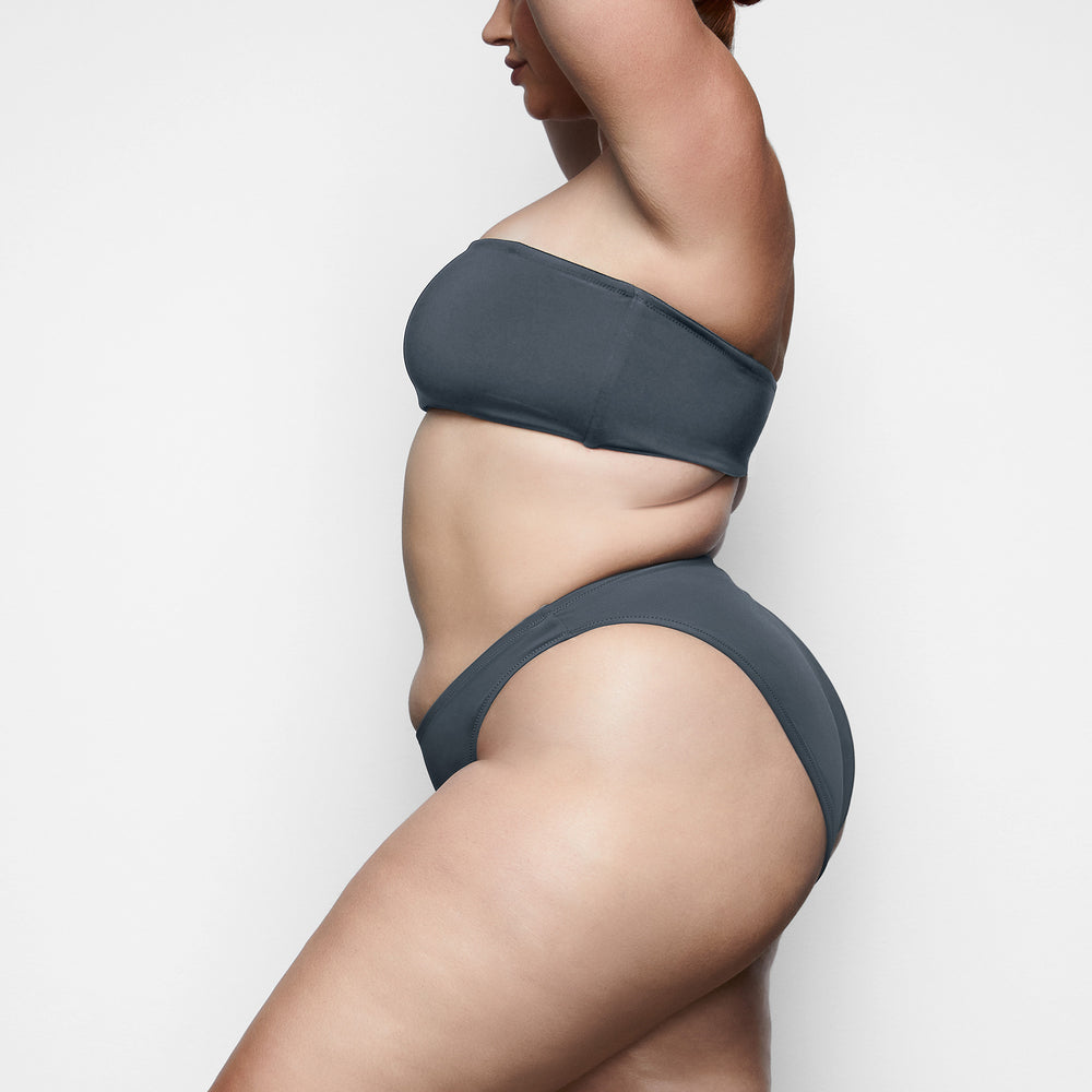 Skims SHAPING SWIM DIPPED BIKINI BOTTOM Two Pieces Diepgrijs | JZG-420385